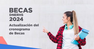 Actualización del cronograma de Becas DNERHS 2024