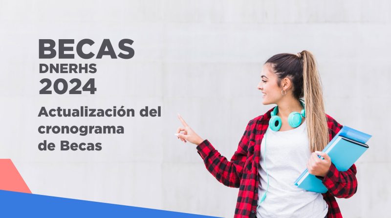 Actualización del cronograma de Becas DNERHS 2024