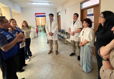La DNERHS fortaleció lazos con equipos de salud durante visitas a hospitales y USF de Coronel Oviedo