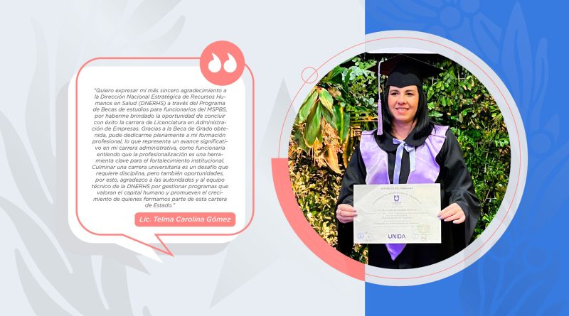 Inspirando el futuro: El logro de la Lic. Telma Carolina Gómez
