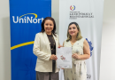 Entrega del Convenio Interinstitucional de Postgrado Resolución S.G. N° 01/2022, en ámbito de los Programas de Postgrado, a la Universidad del Norte – UNINORTE
