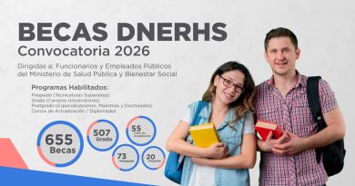 Becas DNERHS/MSPBS – Convocatoria 2026 Becas DNERHS/MSPBS – Convocatoria 2026